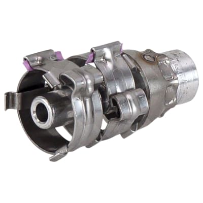 HOSE FITTING, SUPERFLEX HD, LIFESAVER, #6 (10MM)-#6 HOSE, ALUMINIUM (SINGLE)