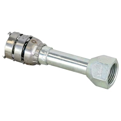 HOSE FITTING, SUPERFLEX HD, FF, STR, #10-#12, STEEL, STEP-UP