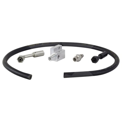 HOSE ASSEMBLY, LINE, LIQUID, REPLACES 2 ALLOY LINE, SUITS LANDCRUISER VDJ79, SPECIAL HEAVY DUTY