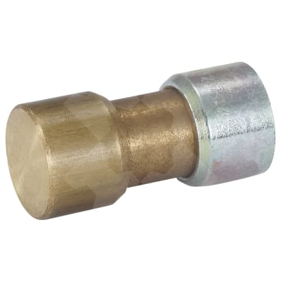 HOSE REPAIR FITTING, LOKRING, 12.7MM, BRASS, BLANK-OFF CAP