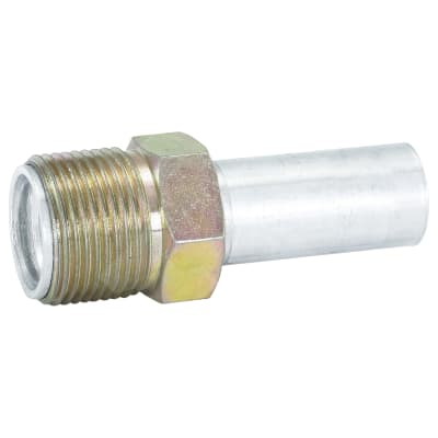 HOSE REPAIR FITTING, LOKRING, OPEN-ENDED, MIO, 19MM, #12, ALUMINIUM, STANDARD, O-REPFIT12F