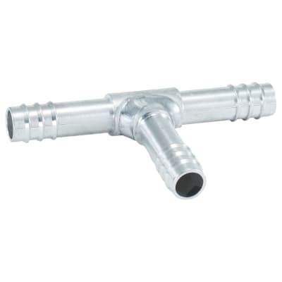 HOSE SPLICER, BARB, TEE, #10, ALUMINIUM