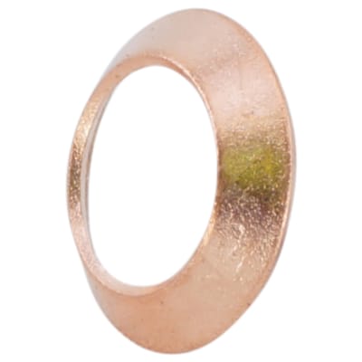 HOSE WASHER, #8 (1/2 INCH), COPPER, SUITS FLARE FITTINGS (SINGLE)