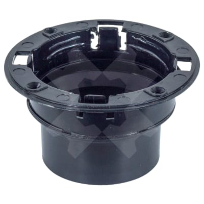 LOUVRE, ADAPTOR, 100MM TAKES 2.5 INCH DUCTING, SUITS LO-25092