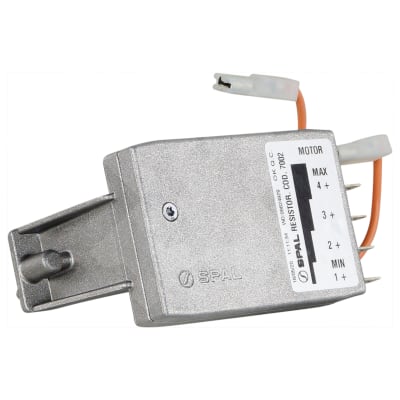 RESISTOR BLOCK 12V 4-SPEED 5 TERMINAL, SPAL 7002