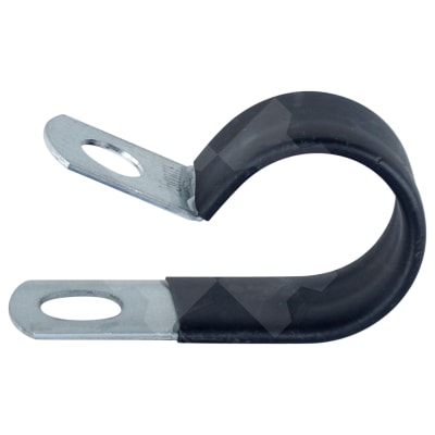 25MM PVC LINED P-CLAMP 19MM BAND M/DUTY