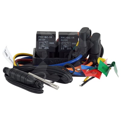 FAN SWITCH, DIGITAL, THERMAL, 12V & 24V
