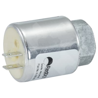 PRESSURE SWITCH, BINARY, FEM, CUT-OUT HIGH 300PSI LOW 23PSI, RED DOT