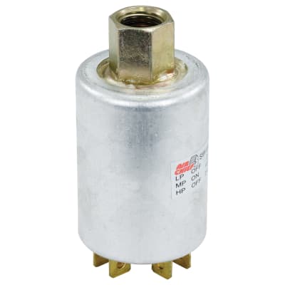 PRESSURE SWITCH, TRINARY, FEM, CUT-OUT HIGH 325PSI LOW 22PSI, NORMALLY OPEN