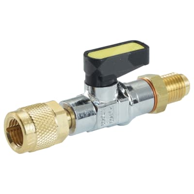 ACCESS ADAPTOR, R134A, BALL VALVE