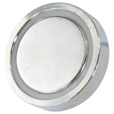 NEODYMIUM POT MAGNET, 32X23MM, W/ M6 MOUNTING , 15MM BOSS