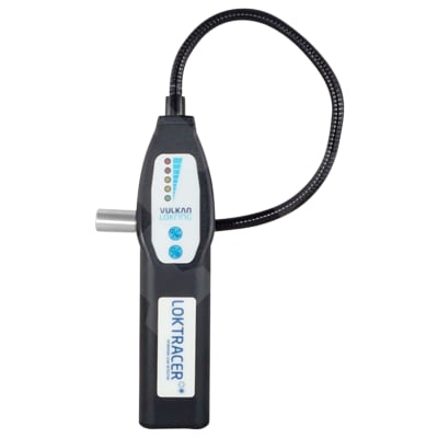 LEAK DETECTOR, HYDROGEN TRACE GAS, LOKTRACER, RECHARGEABLE SERIAL # ATTACHED
