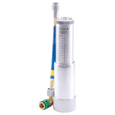 INJECTOR, R134A, CONCERTINA CARTRIDGE, HAND TURN, INCL HOSE & COUPLER