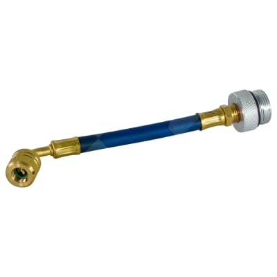 INJECTOR, R1234YF, R134A, OIL, REFCO, METAL, HAND-TURN REFILLABLE, 20ML, INCL HOSE & COUPLER