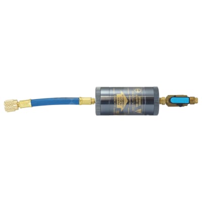 INJECTOR, CPS, R134A, INLINE OIL & DYE, INCL 1/2 INCH ACME TAP & HOSE
