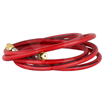 CHARGE HOSE SERVICE, RED, QUICK-DISCONNECT TO MALE M14, SUITS KONFORT 780R