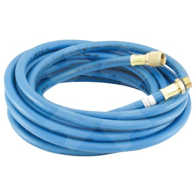 CHARGING HOSE, CPS, R134A, ACME-M14, 6000MM, BLUE