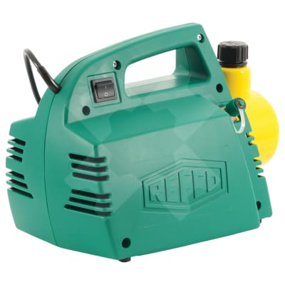 VACUUM PUMP, REFCO, RL2, R12, R134A, 35LPM, 2-STAGE