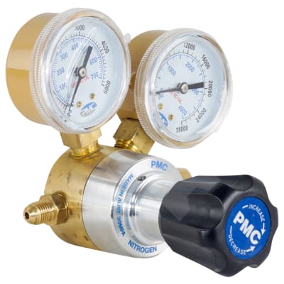 NITROGEN REGULATOR, WITH GAUGES