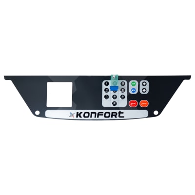 KEYBOARD STICKER, FRONT, SUITS KONFORT