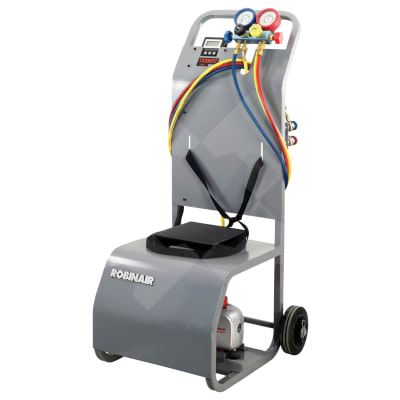 CHARGING STATION, ROBINAIR, R134A, DIGITAL, 118LPM 2-STAGE