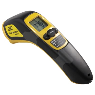 DIGITAL THERMOMETER, CPS, INFRA-RED, K-TYPE PLUG, -60C TO +500C, VIEW FIELD 12 TO 1