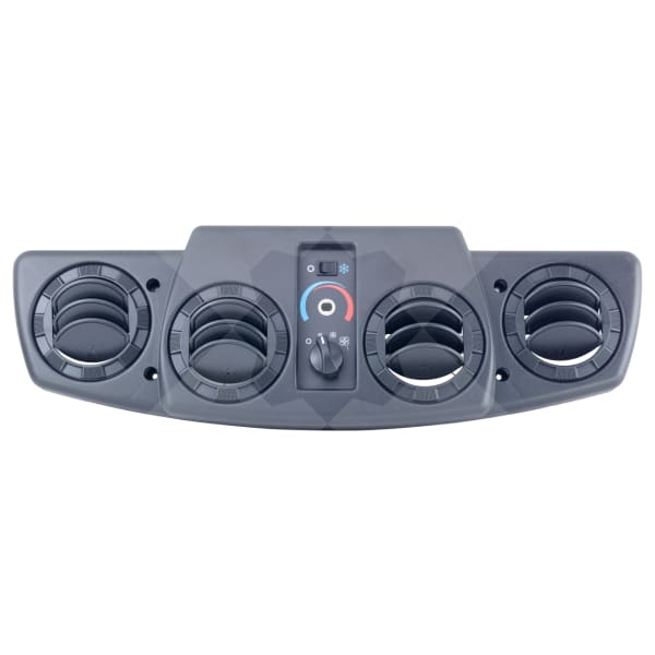 Red Plenum LOUVRE, PLENUM, RED DOT R9777, WITH CONTROLS, WITHOUT RETURN AIR DUCT