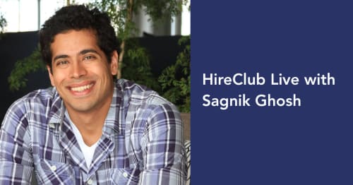 HireClub Live with Sagnik Ghosh