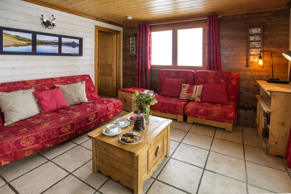 Lounge - Chalet Sorbier sleeps 6, Plagne 1800