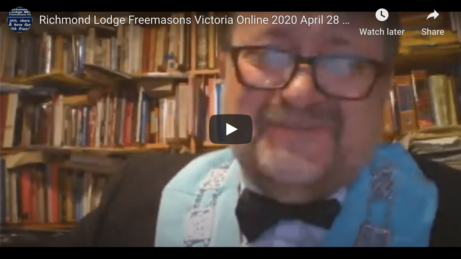 Richmond Lodge Online April 28, 2020 - an introduction to the FMV library