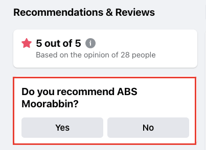 Facebook Reviews are now Facebook Recommendations