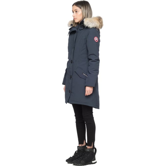 canada goose rossclair ink blue canada goose rossclair ink blue