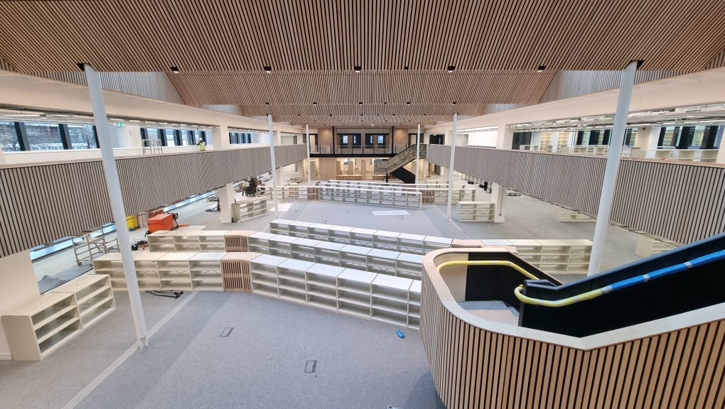 Interior view of the London Road Building