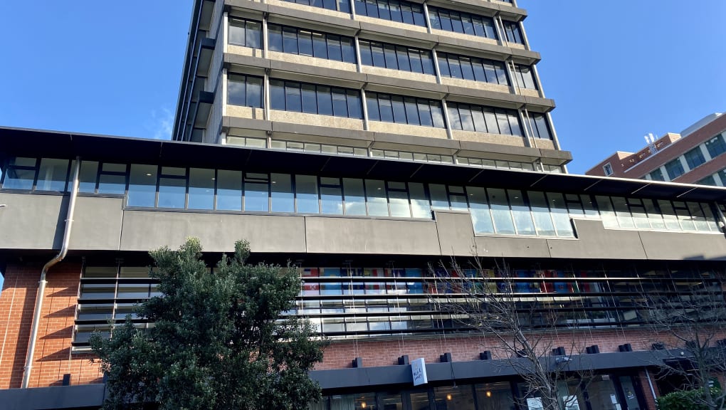 Exterior view of the Rankine Brown Library