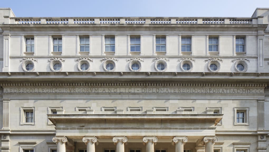 Exterior view of the Royal College of Surgeon's Project