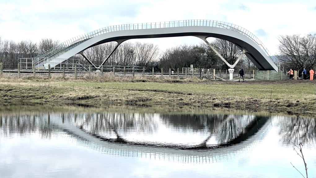 Full view of Network Rail FLOW Bridge