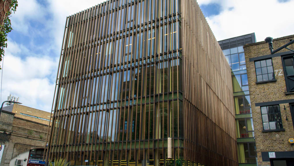 Exterior of The Black and White Building. Copyright Stacie Jackson, 2023