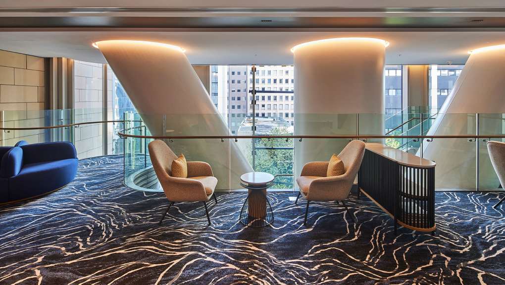 88 Walker interior lounge area