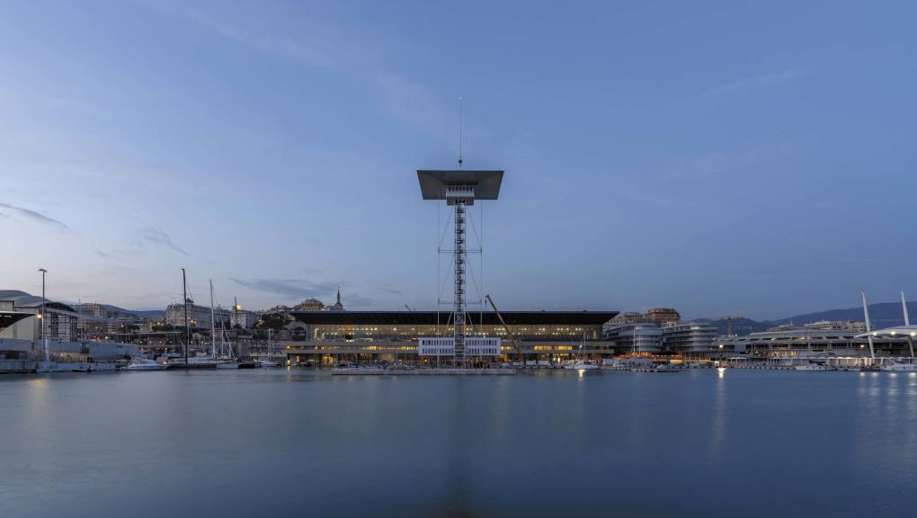 Port Control Tower, long shot. Copyright: Andrea Botto, 2025.