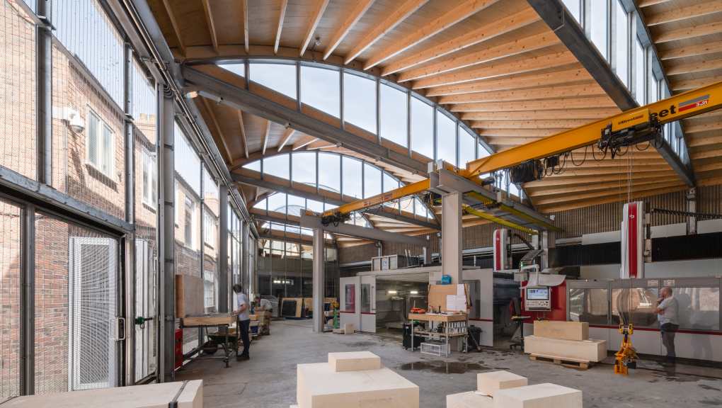 Technology Hub interior. Copyright: David Valinksy, 2026.