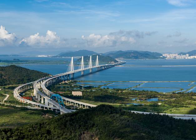 Zhuhai-Xijiang rail-road bridge