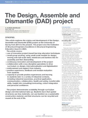 The Design, Assemble and Dismantle (DAD) project