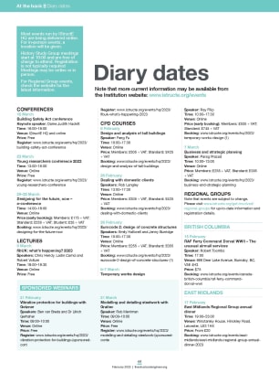 Diary dates (February 2023)