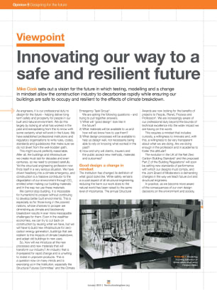 Innovating our way to a safe and resilient future