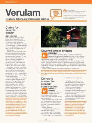 Verulam (readers' letters – June 2024)
