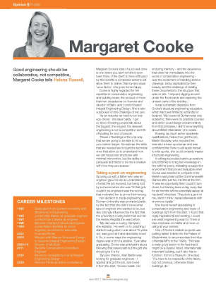 Profile: Margaret Cooke
