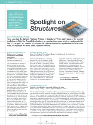 Spotlight on Structures (October 2019)