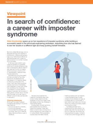 Viewpoint: In search of confidence: a career with imposter syndrome