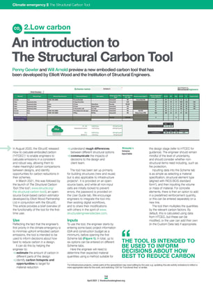 An introduction to The Structural Carbon Tool