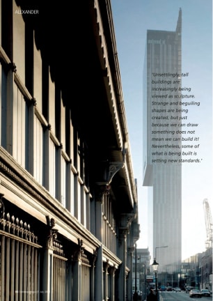 Tall buildings: commerce or sculpture - Stuart J. Alexander